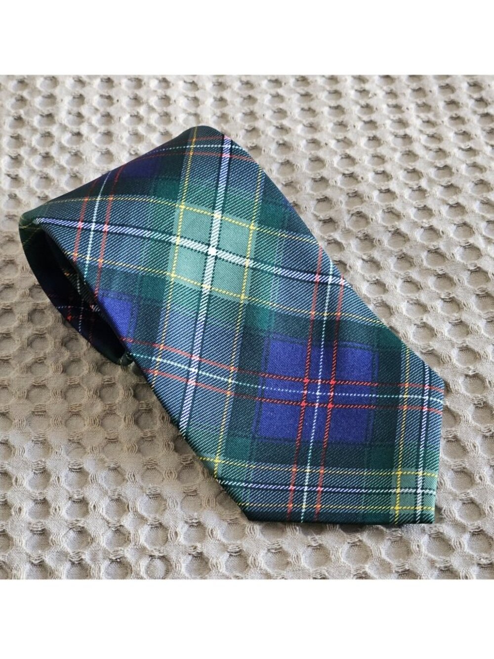 Pope Benedict XVI 2010 Scotland St Ninian's Day Tartan Plaid Tie